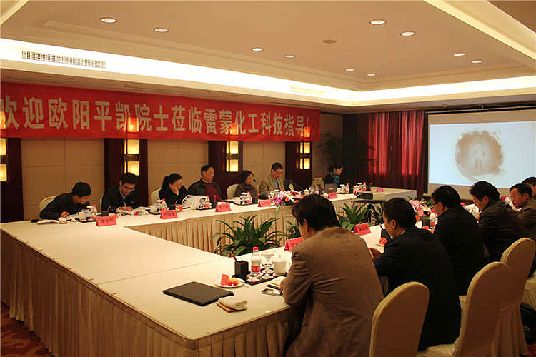 中国工程院院士欧阳平凯先生来公司调研