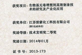 技术发明二等奖